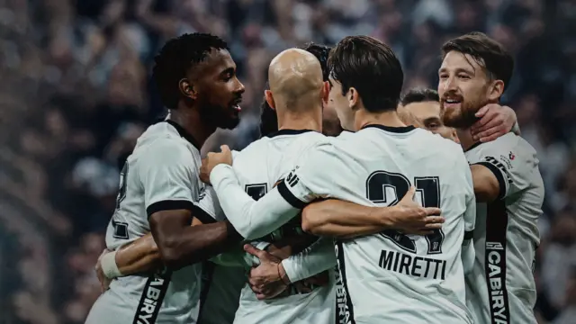 Beşiktaş evinde kazandı; ikinci sıraya yerleşti