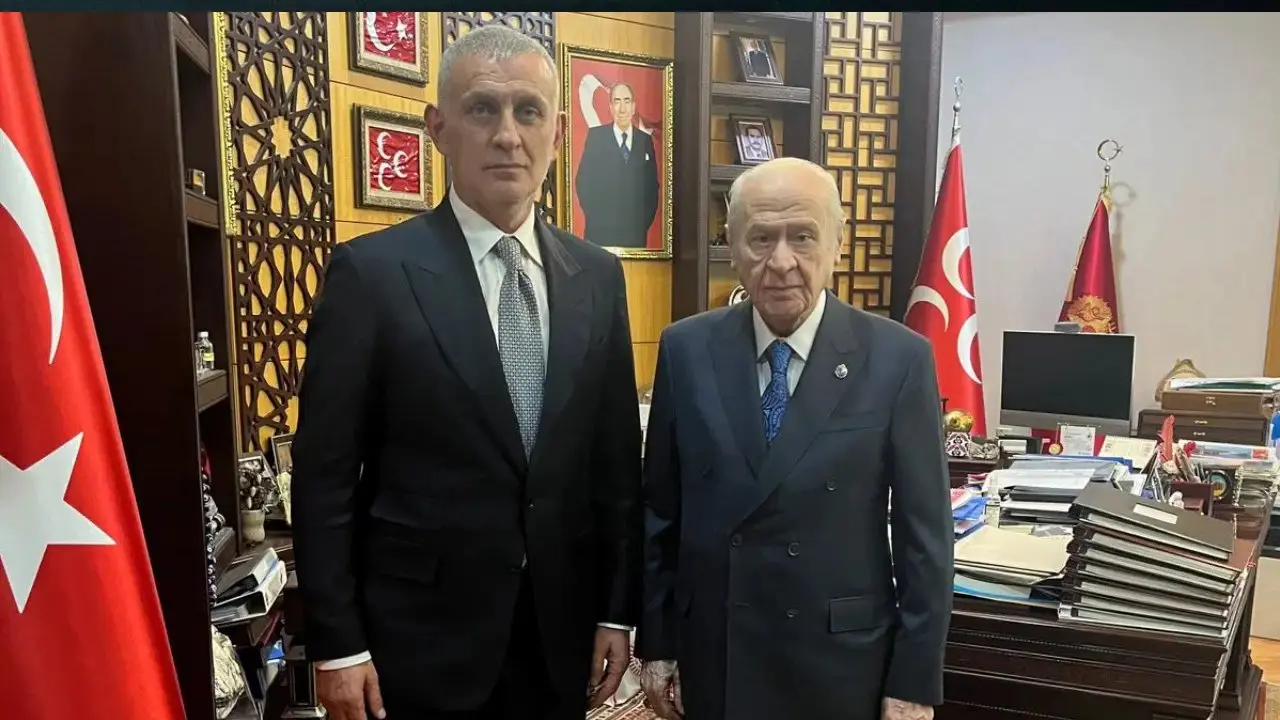 İstifa tartışmaları sürerken  Hacıosmanoğlu’ndan Bahçeli’ye ziyaret
