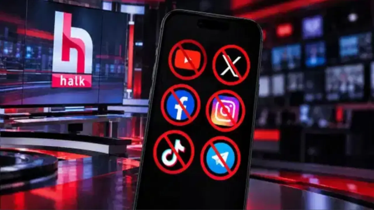 Topyekûn susturma; Halk TV’nin 6 sosyal medya hesabına engel geldi