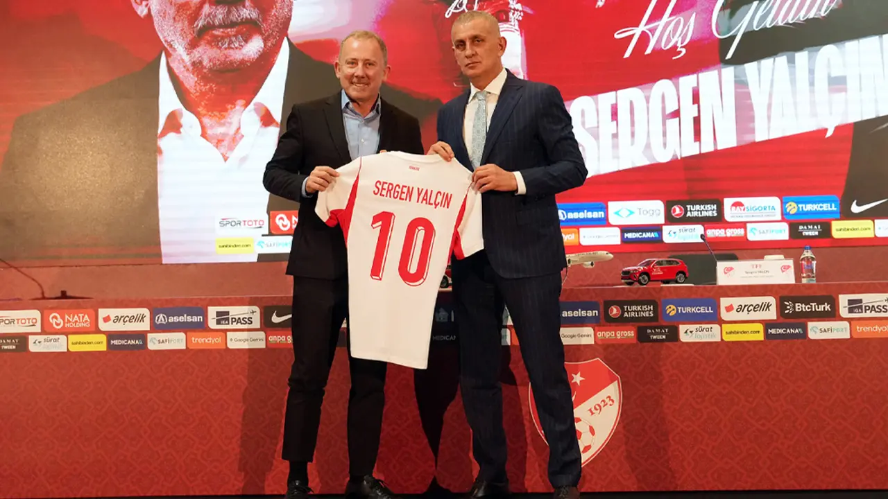 A Milli Futbol Takımı’nda Sergen Yalçın dönemi resmen başladı