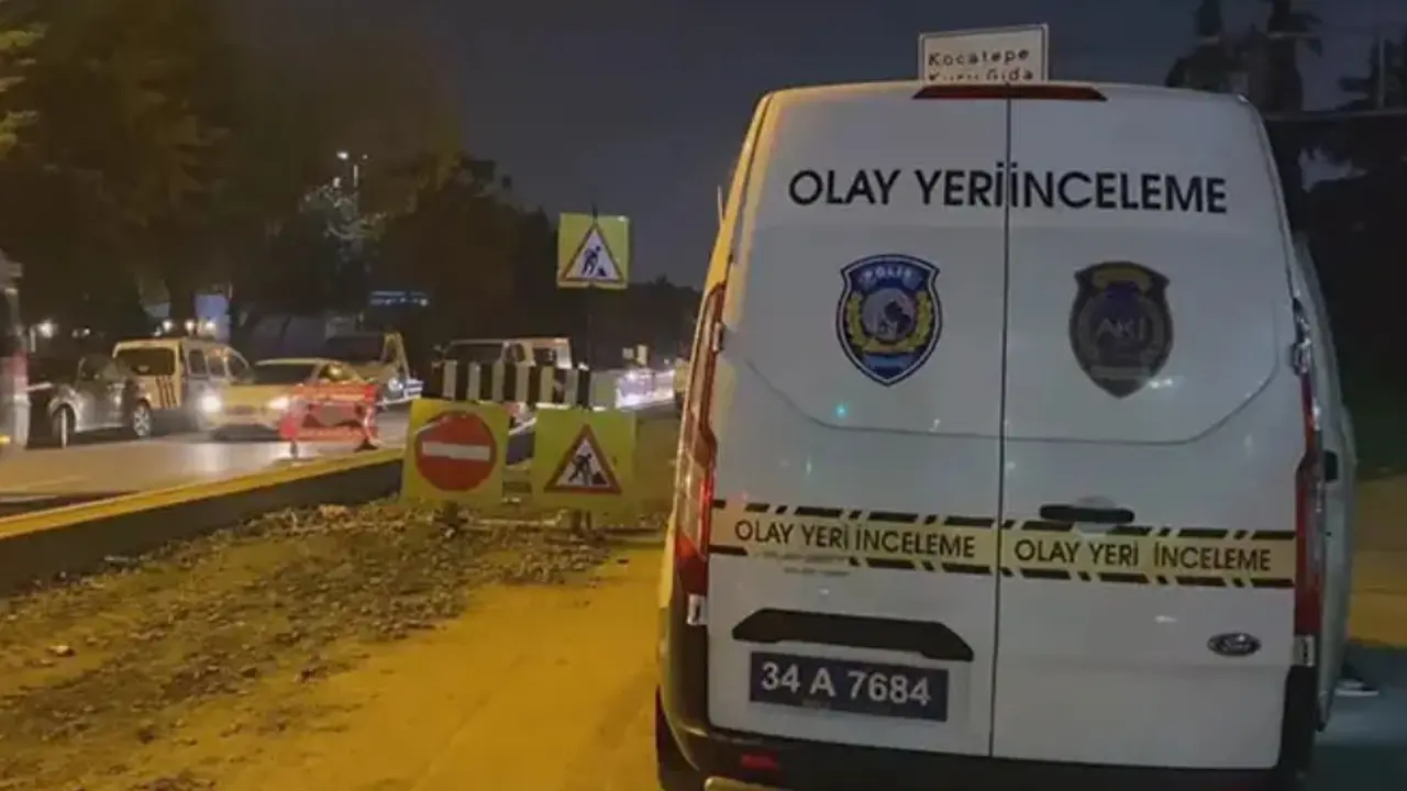 İstanbul’da yolda oluşan göçüğe düşen işçi öldü